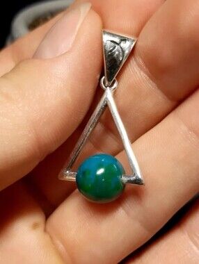 ♐Sagittarius Pendant Sterling Silver Turquoise